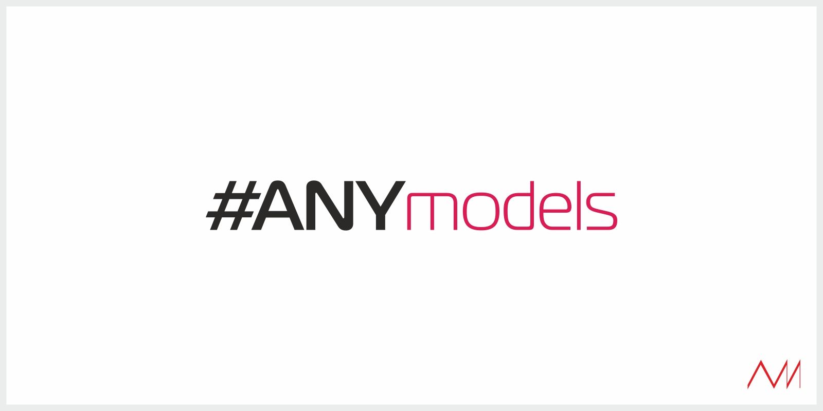 Логотип для #ANYmodels - дизайнер freelancem2015