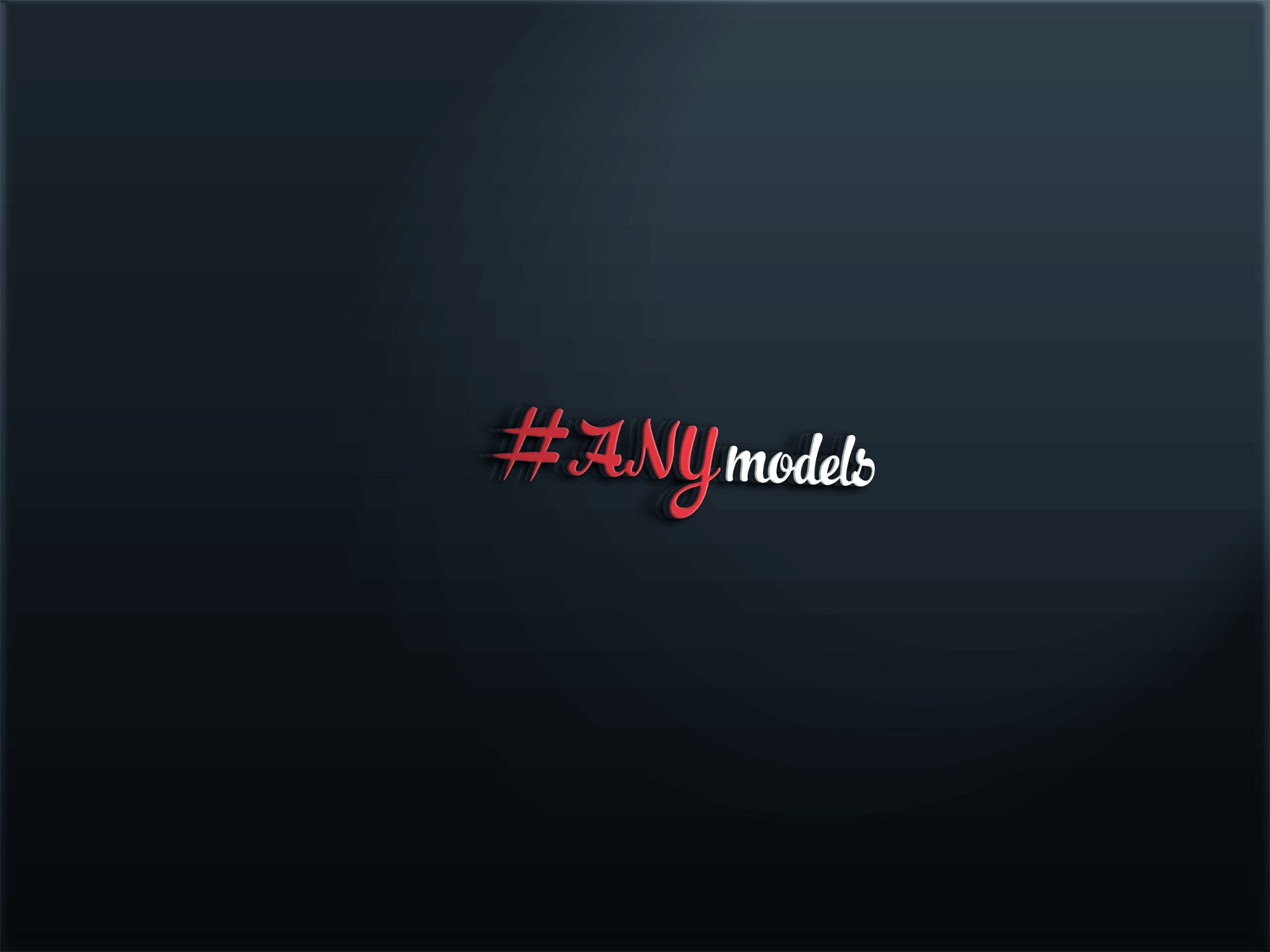 Логотип для #ANYmodels - дизайнер lum1x94