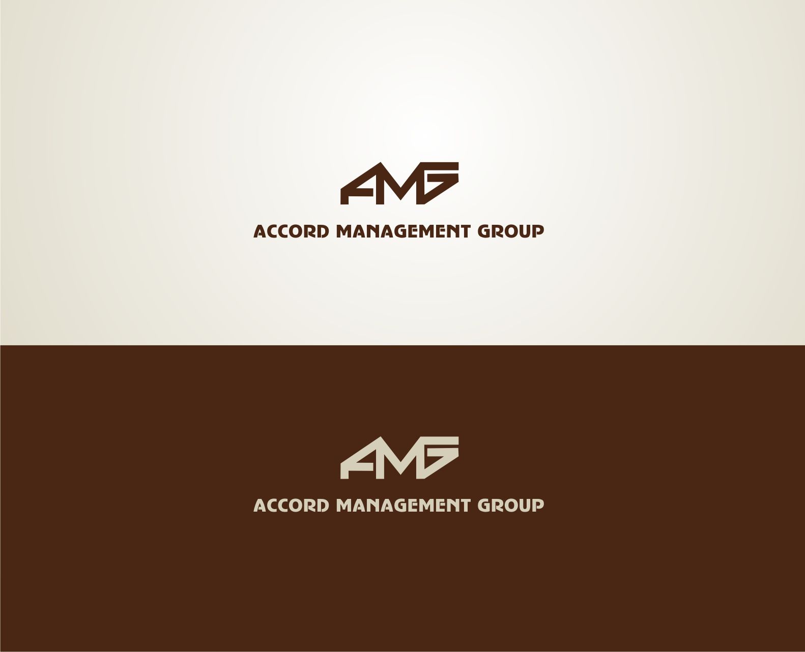 Лого и фирменный стиль для «Accord Management Group»   (AMG) - дизайнер vladim