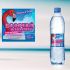 Этикетка для питьевой воды Розовый фламинго - дизайнер Natstar1007