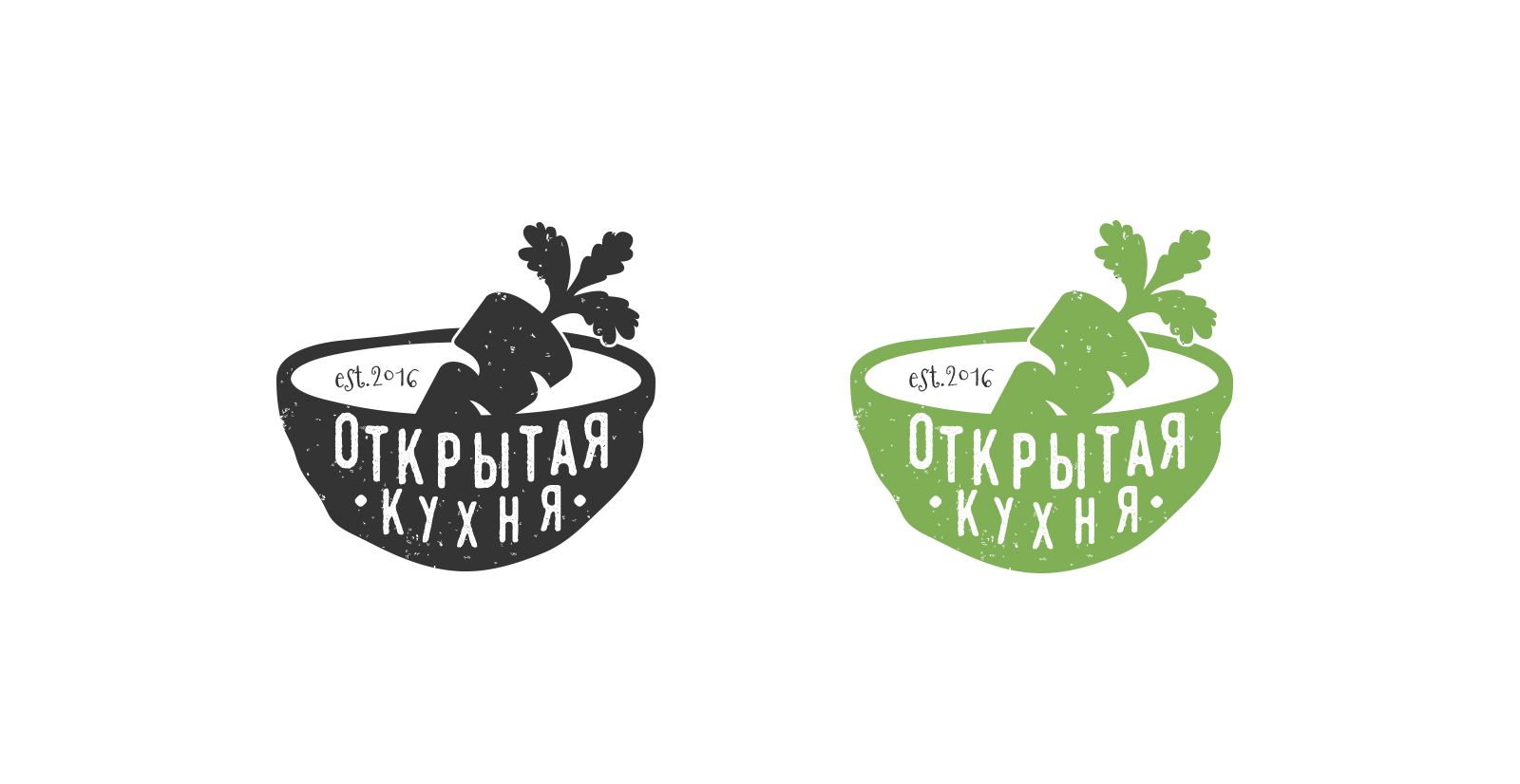 Лого и фирменный стиль для Открытая кухня - дизайнер Chiksatilo