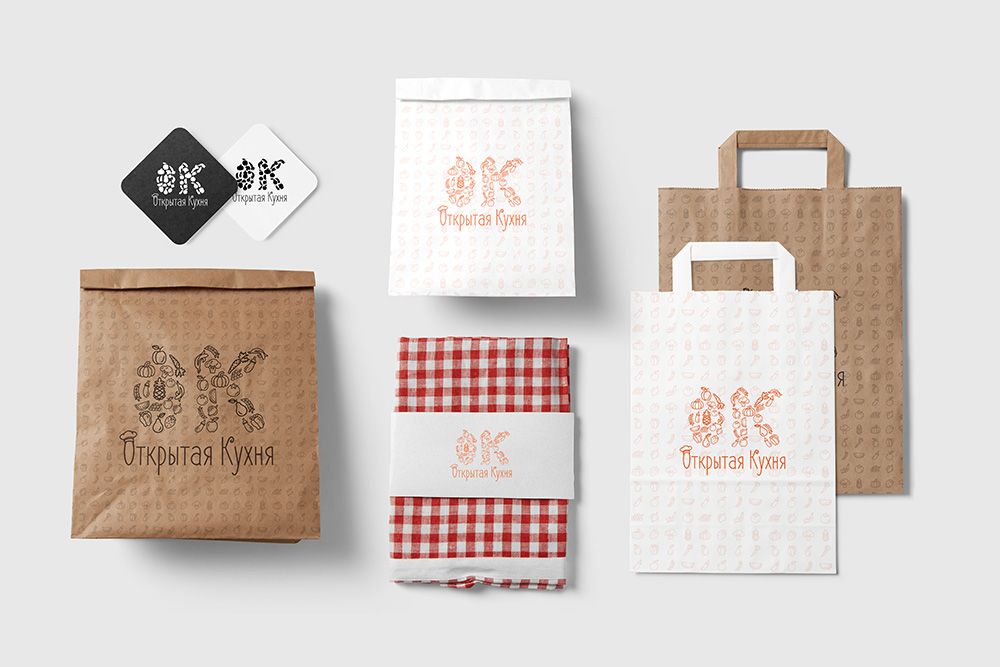 Лого и фирменный стиль для Открытая кухня - дизайнер mkacompany