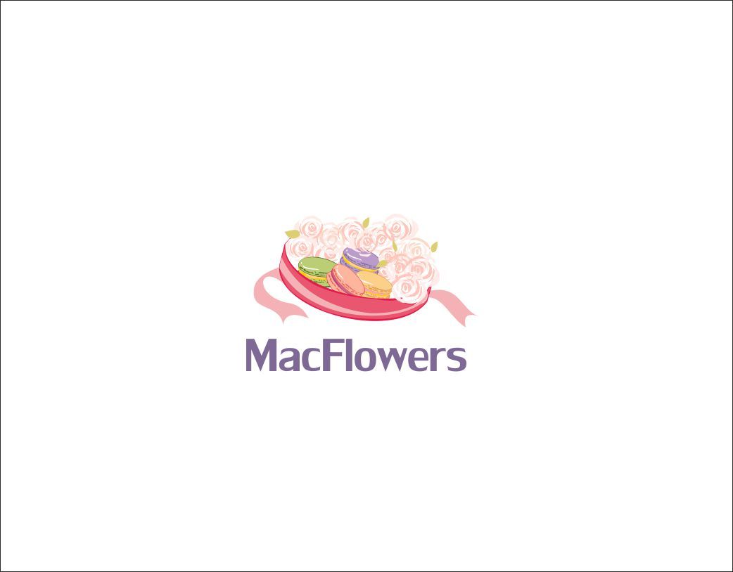 Логотип для MacFlowers.ru - дизайнер IsaevaDV