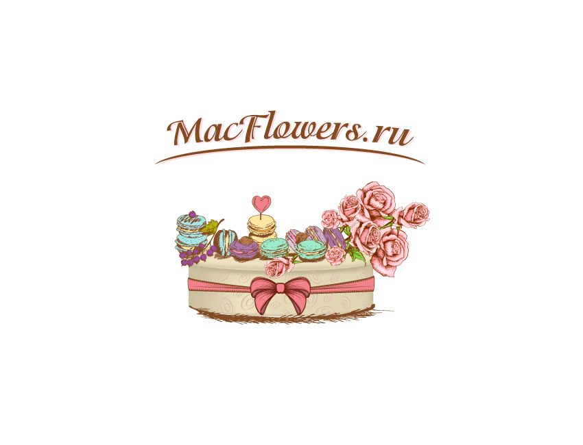 Логотип для MacFlowers.ru - дизайнер Egotoire