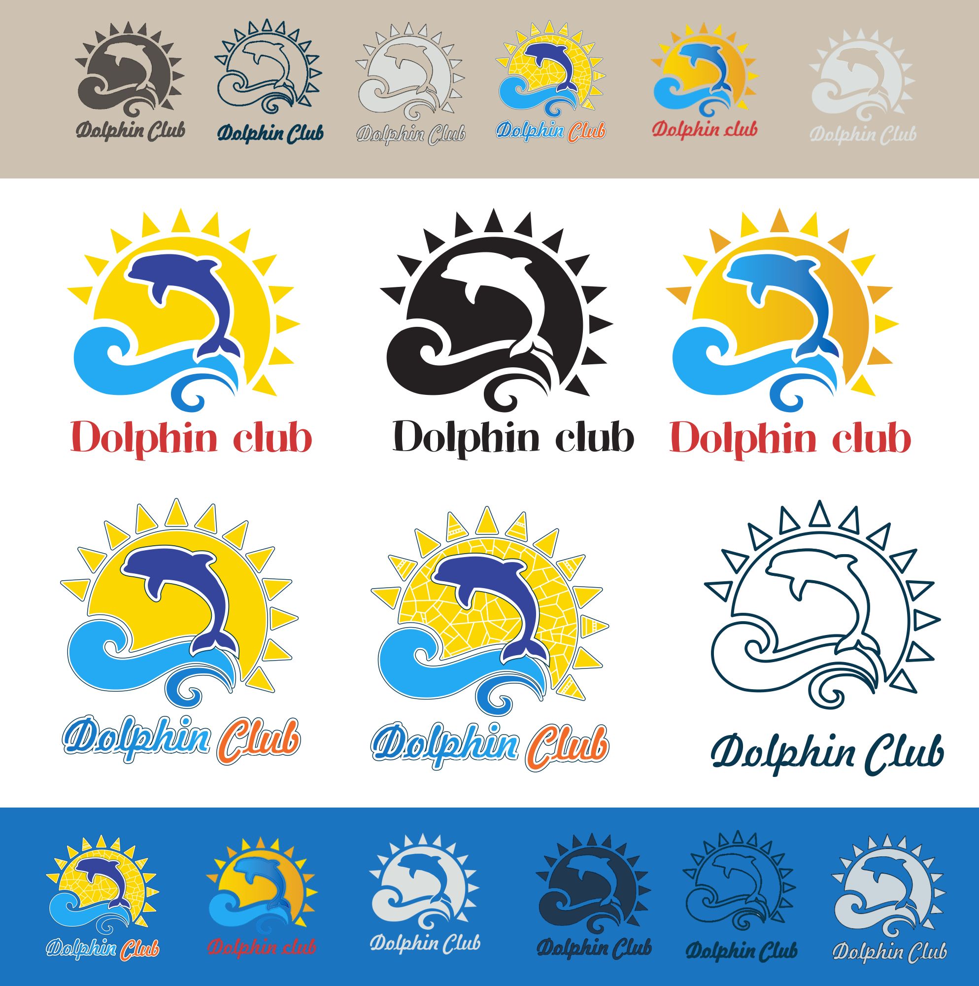 Логотип для Dolphin Club - дизайнер Masha_S