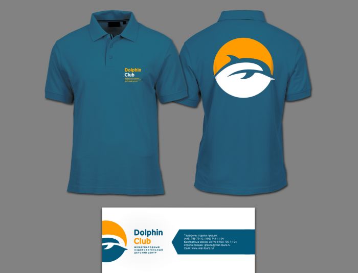 Логотип для Dolphin Club - дизайнер webgrafika