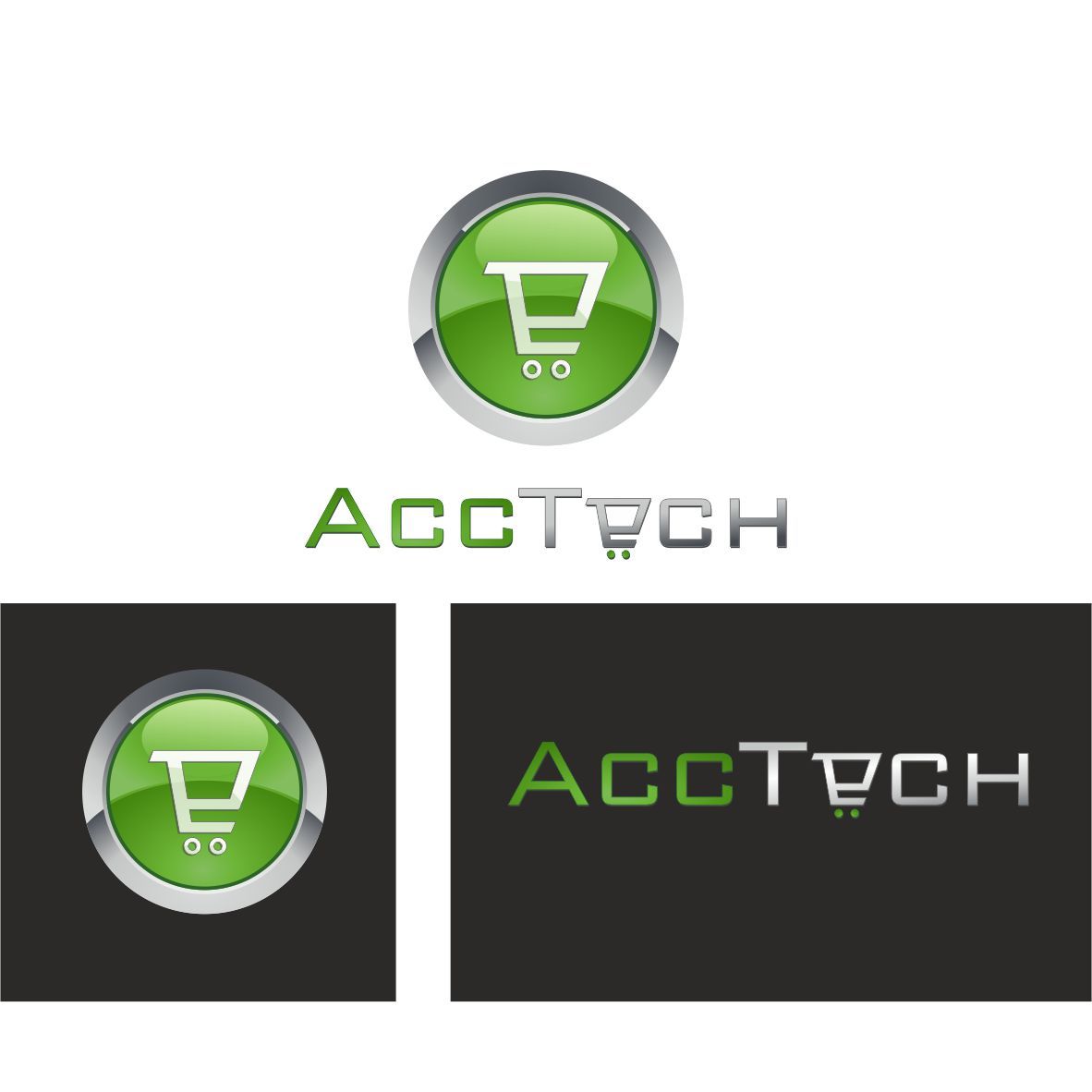Логотип для Интернет магазин AccTech (АккТек)  - дизайнер Olzzza