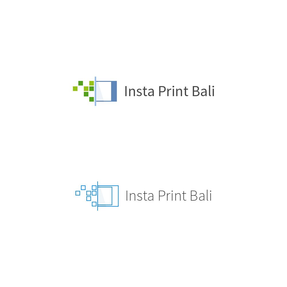 Логотип для Insta Print Bali - дизайнер Dragon_PRO