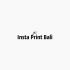 Логотип для Insta Print Bali - дизайнер askoldq