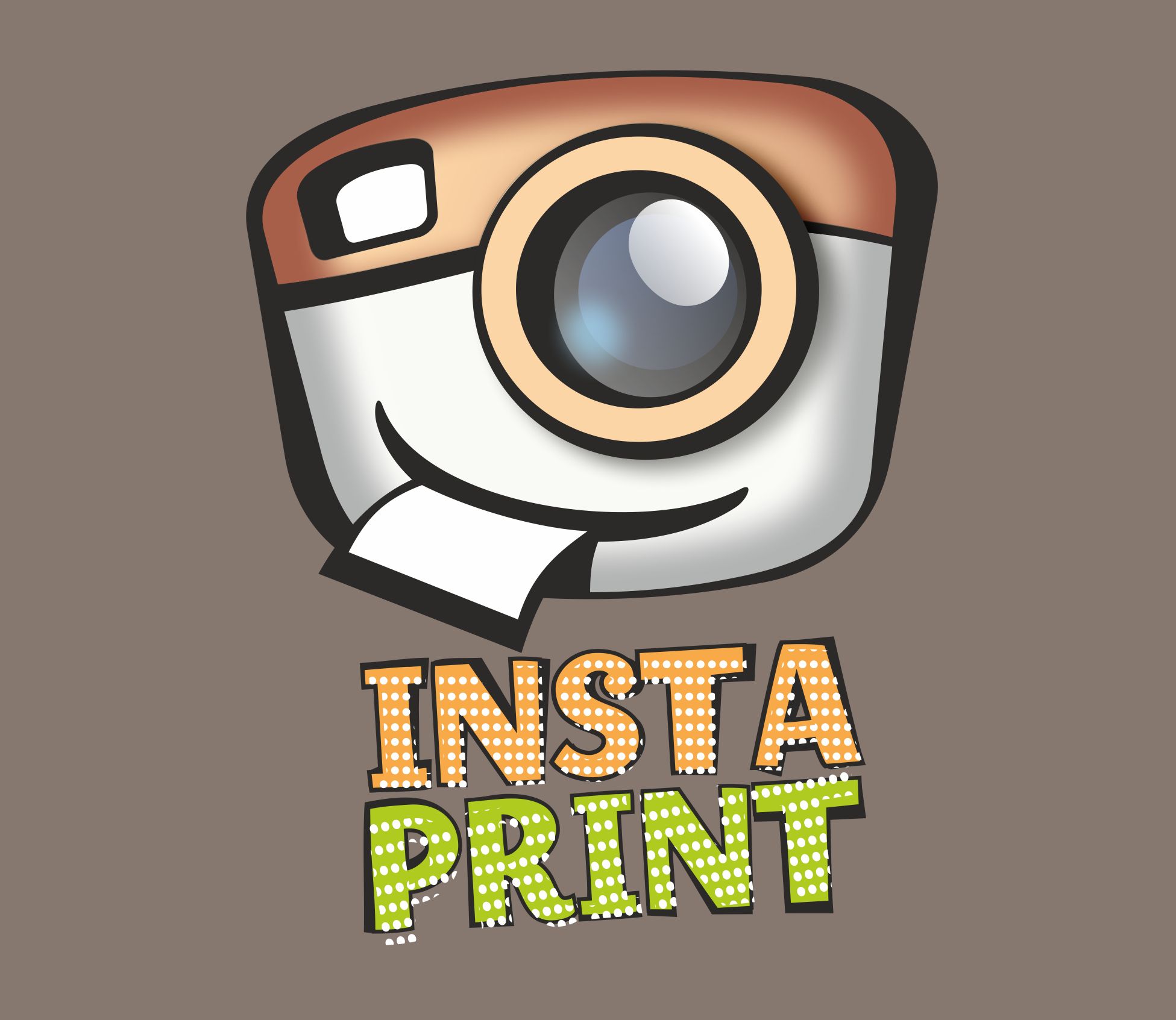 Логотип для Insta Print Bali - дизайнер Roman_Zebra