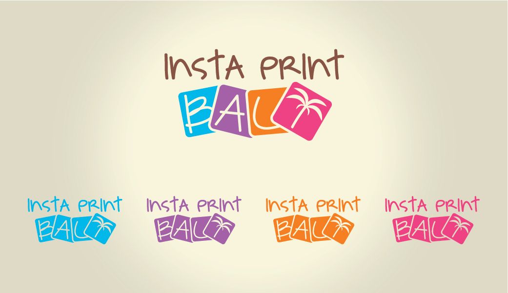 Логотип для Insta Print Bali - дизайнер kudrilona