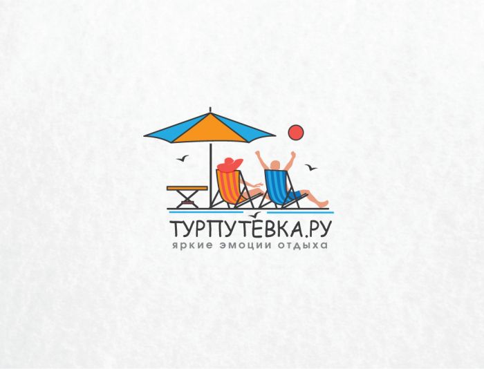 Логотип для   Турпутевка.Ру - дизайнер peps-65