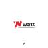Логотип для Watt (WATT) интернет магазин электрооборудования - дизайнер webgrafika
