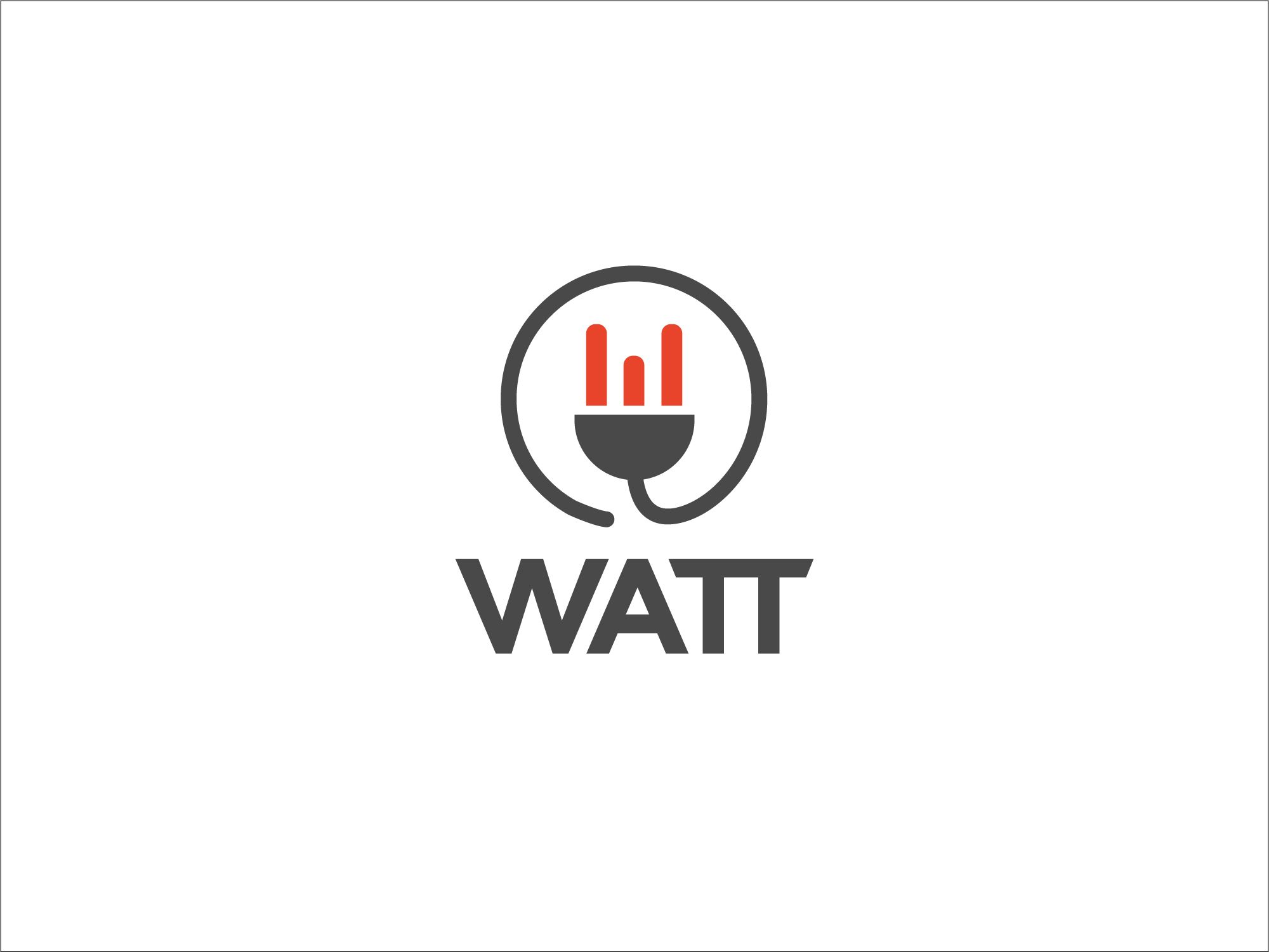 Логотип для Watt (WATT) интернет магазин электрооборудования - дизайнер Johnn1k