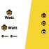 Логотип для Watt (WATT) интернет магазин электрооборудования - дизайнер oksygen