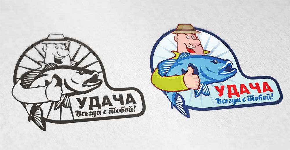 Логотип для УДАЧА - дизайнер KorDes
