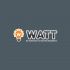 Логотип для Watt (WATT) интернет магазин электрооборудования - дизайнер EDDIE777