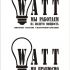 Логотип для Watt (WATT) интернет магазин электрооборудования - дизайнер JNS