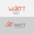 Логотип для Watt (WATT) интернет магазин электрооборудования - дизайнер -c-EREGA
