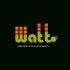 Логотип для Watt (WATT) интернет магазин электрооборудования - дизайнер designer_astana