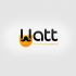 Логотип для Watt (WATT) интернет магазин электрооборудования - дизайнер S_LV