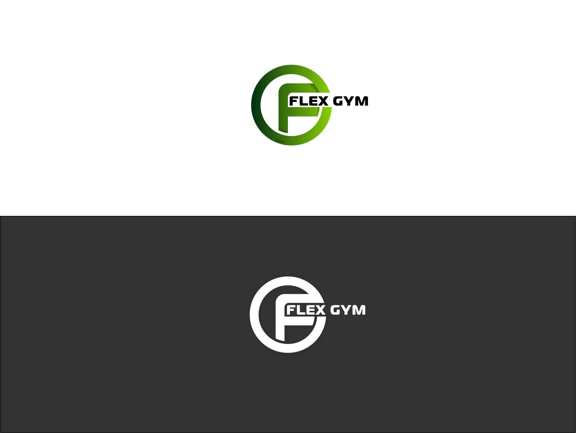 Логотип для FLEX GYM - дизайнер La_persona