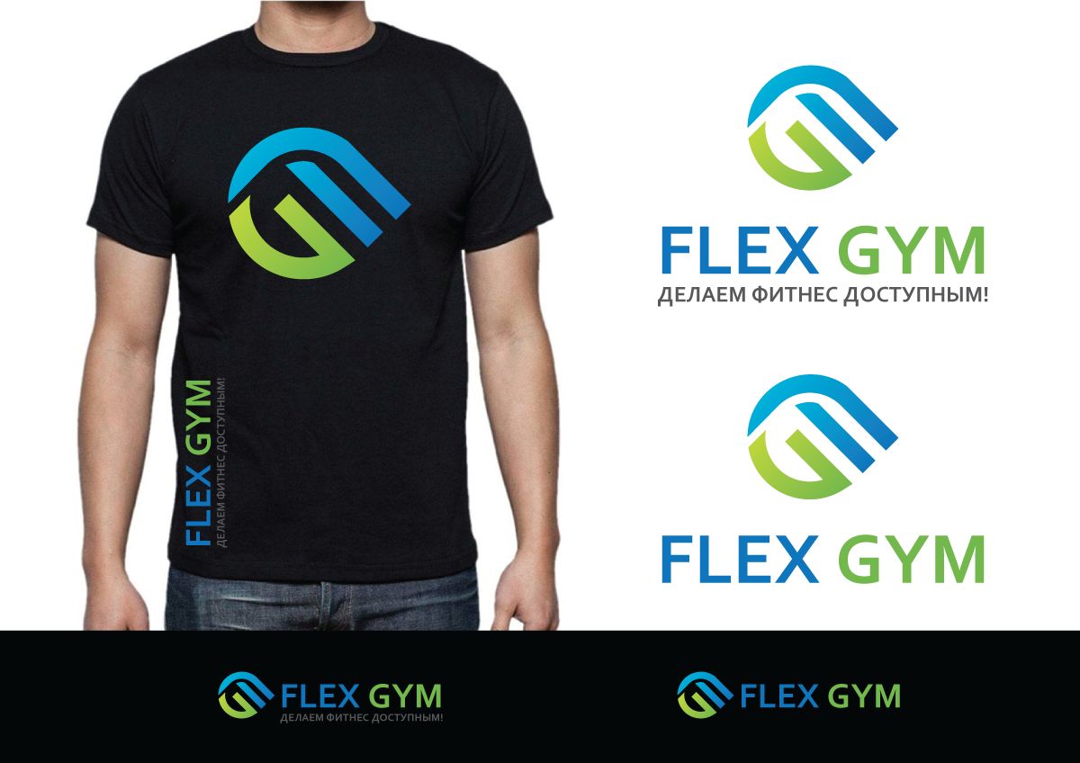 Логотип для FLEX GYM - дизайнер peps-65