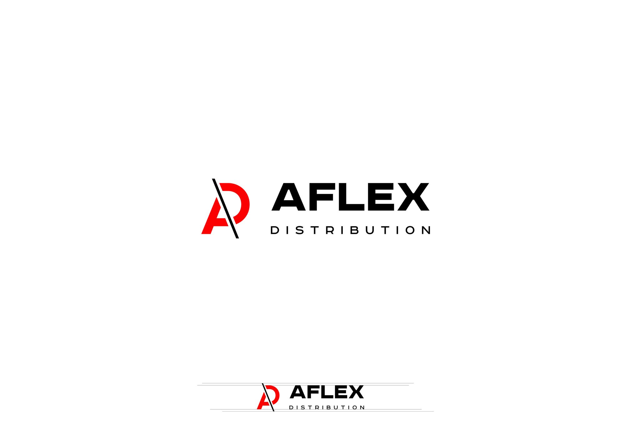 Лого и фирменный стиль для Aflex Distribution - дизайнер Elshan