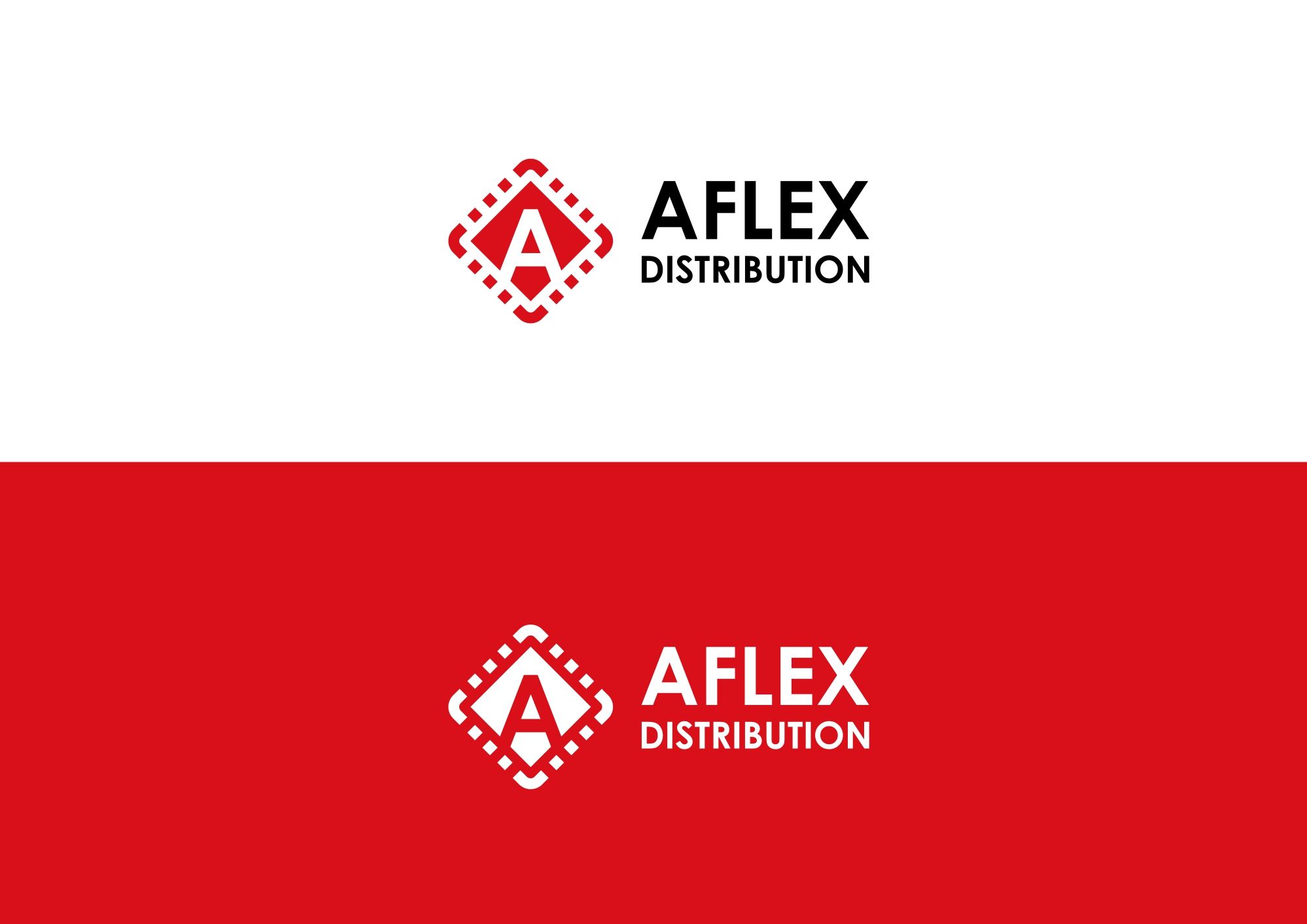 Лого и фирменный стиль для Aflex Distribution - дизайнер lum1x94