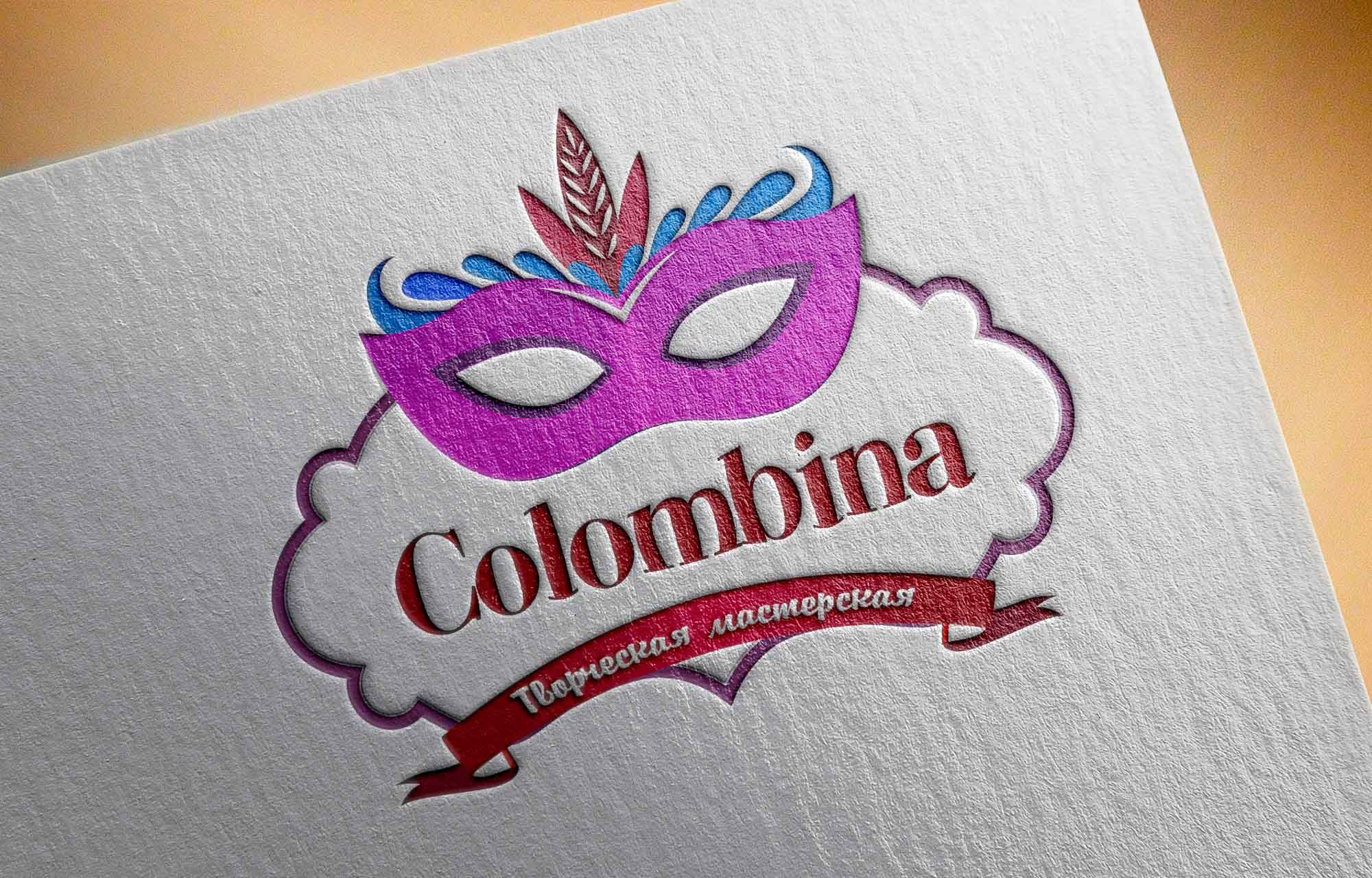 Логотип для Творческая мастерская Colombina - дизайнер tanya_yakovleva