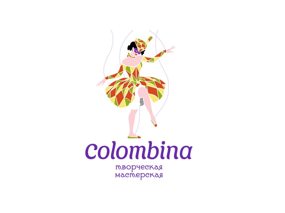 Логотип для Творческая мастерская Colombina - дизайнер gigavad