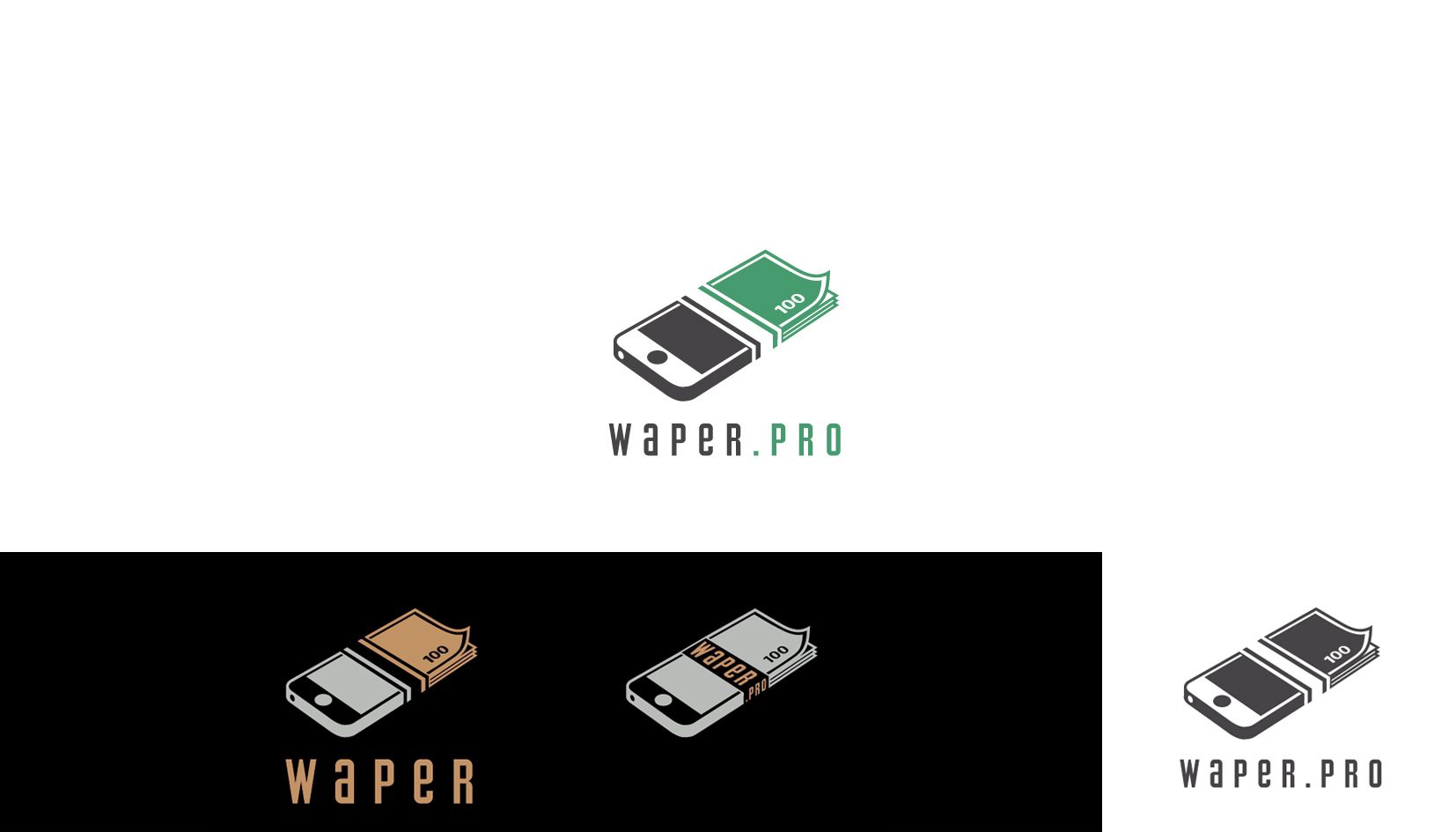 Логотип для waper c  pro или без - дизайнер andblin61