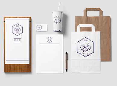 Лого и фирменный стиль для Indigo coffee - дизайнер Yuli_Ptichkina
