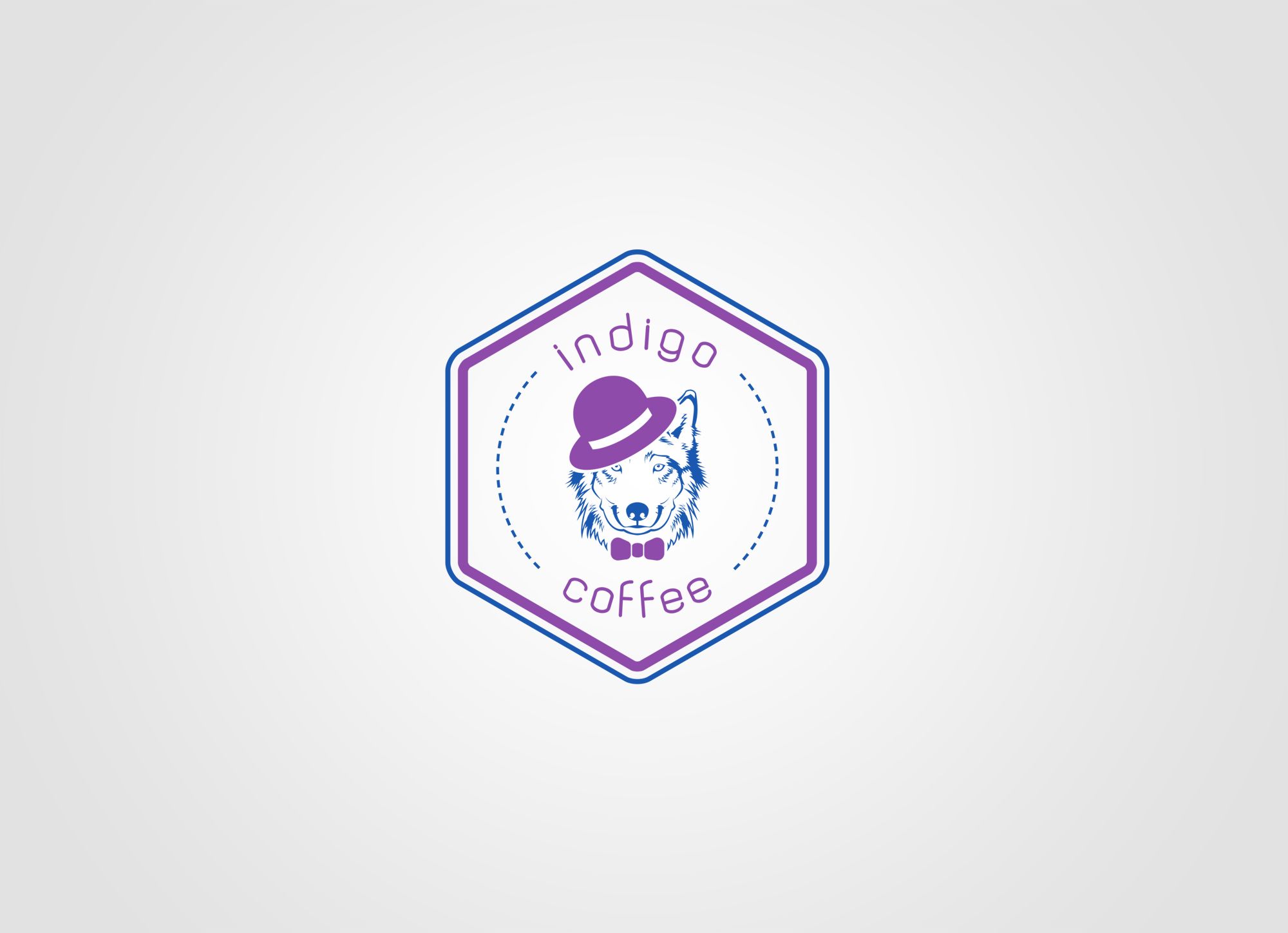 Лого и фирменный стиль для Indigo coffee - дизайнер Elshan
