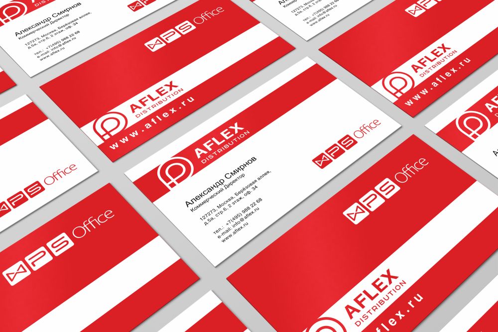 Лого и фирменный стиль для Aflex Distribution - дизайнер zozuca-a