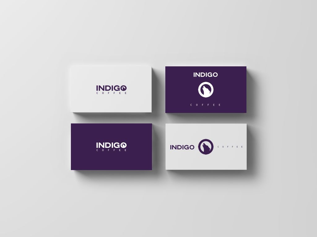 Лого и фирменный стиль для Indigo coffee - дизайнер kos888