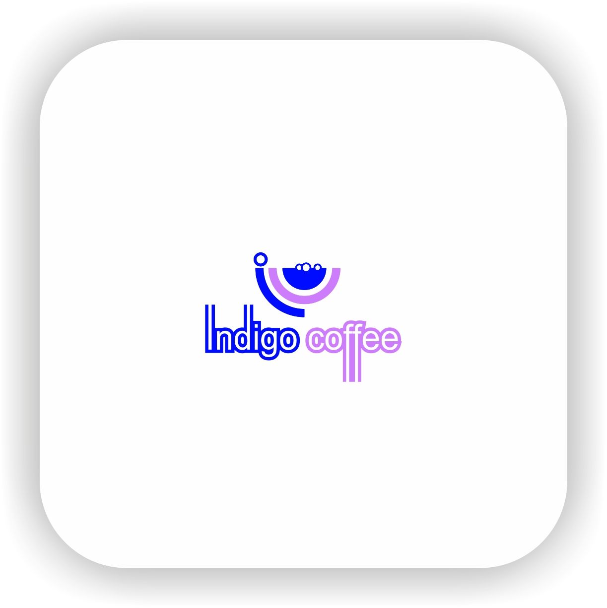 Лого и фирменный стиль для Indigo coffee - дизайнер Nikus