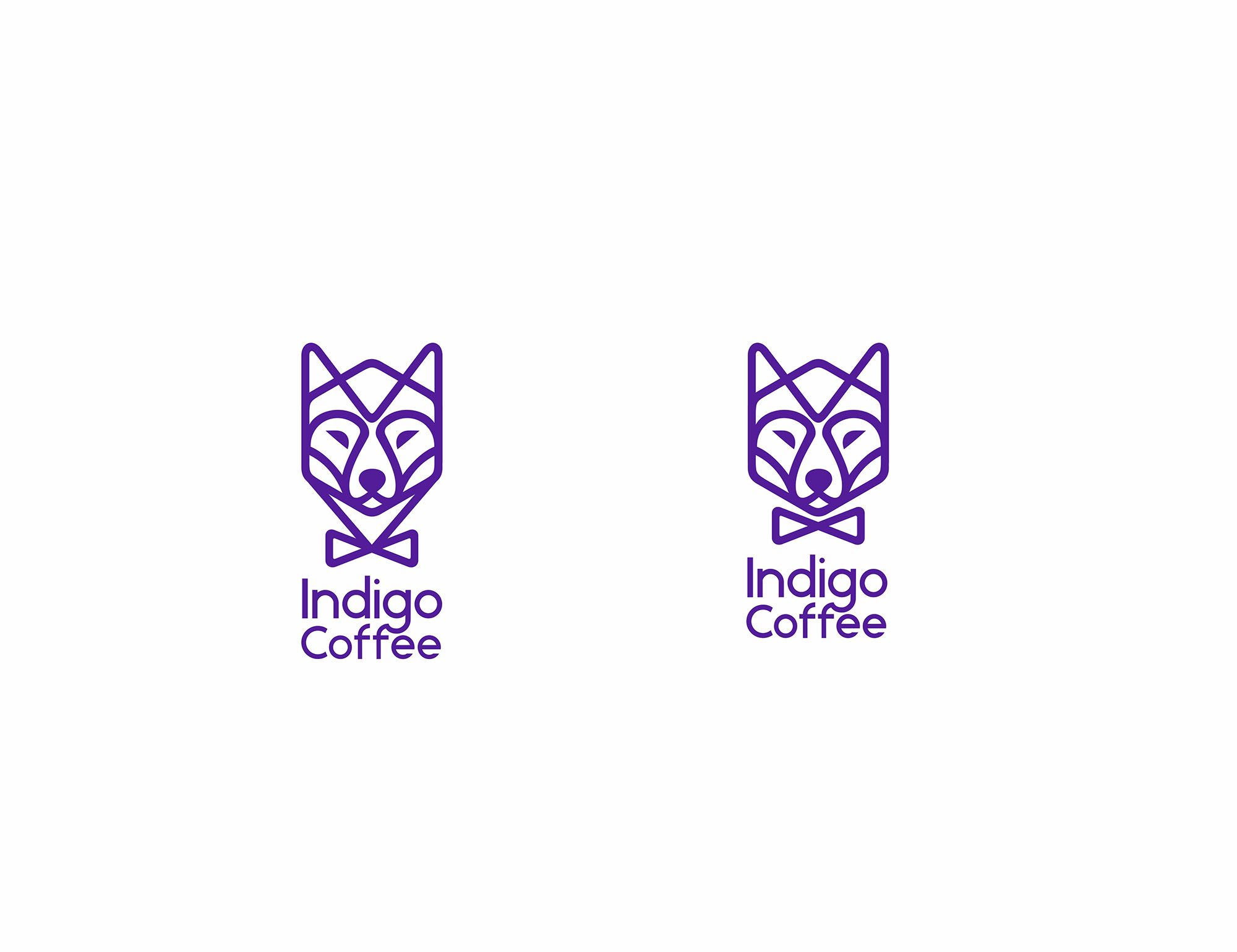 Лого и фирменный стиль для Indigo coffee - дизайнер katarin