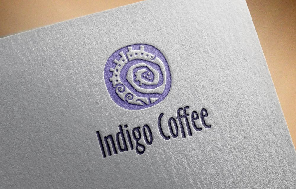 Лого и фирменный стиль для Indigo coffee - дизайнер zozuca-a