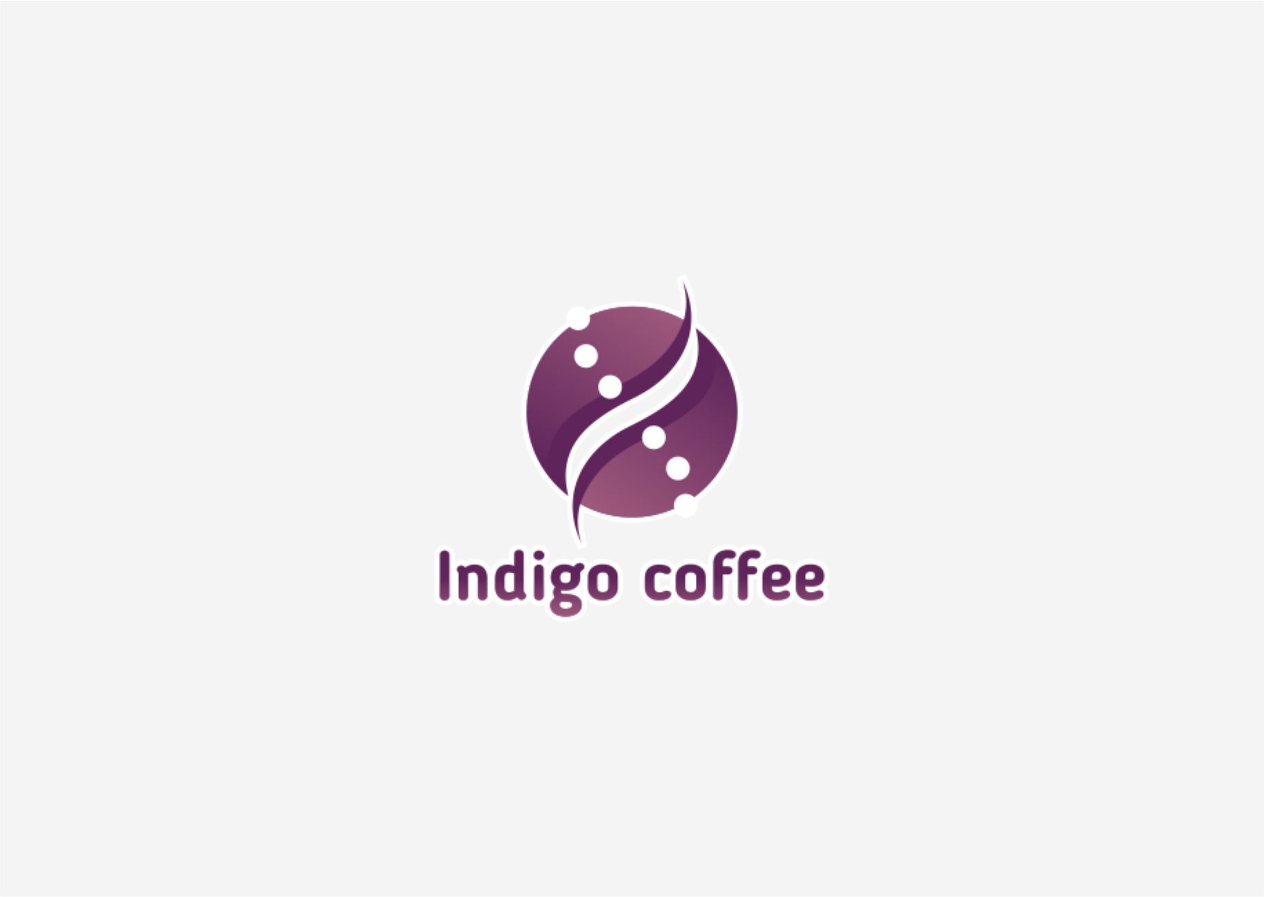 Лого и фирменный стиль для Indigo coffee - дизайнер graphin4ik