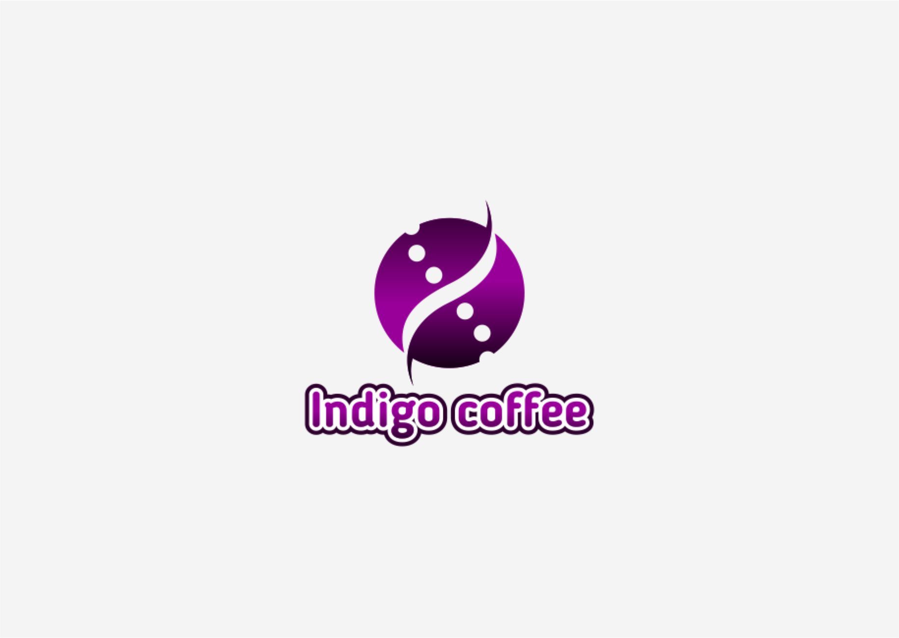 Лого и фирменный стиль для Indigo coffee - дизайнер graphin4ik