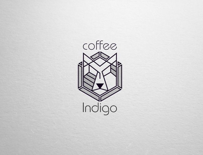 Лого и фирменный стиль для Indigo coffee - дизайнер La_persona