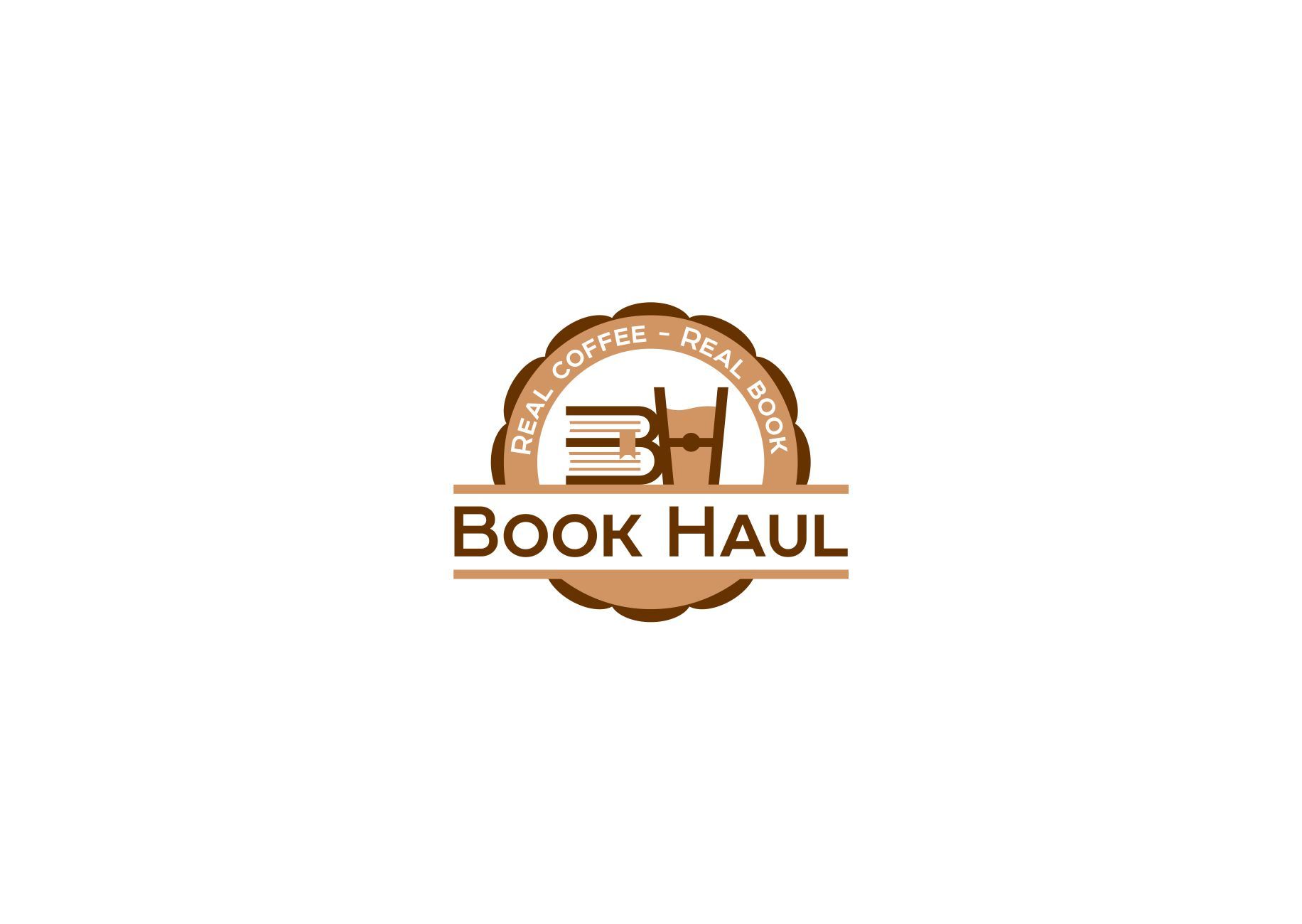Логотип для BOOK HAUL - дизайнер graphin4ik