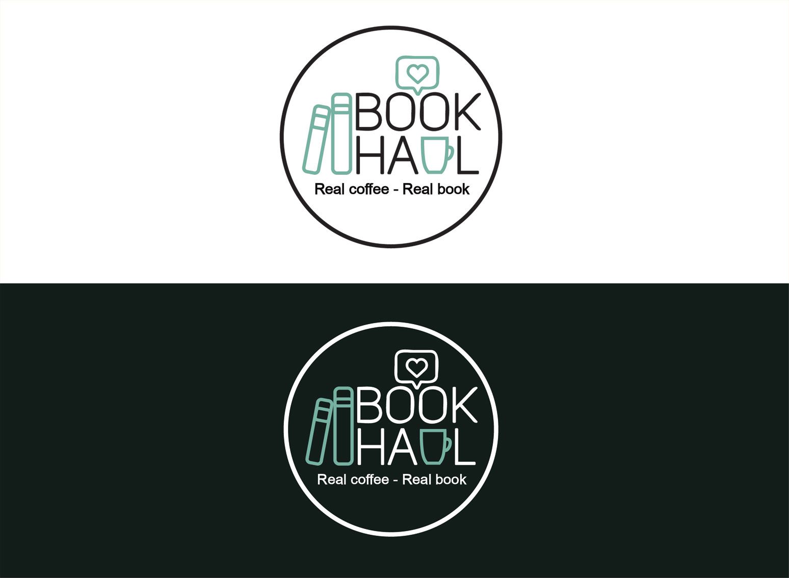 Логотип для BOOK HAUL - дизайнер Talanova