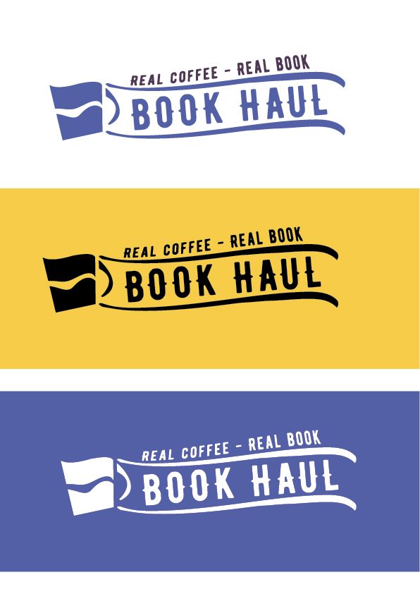 Логотип для BOOK HAUL - дизайнер Irinka