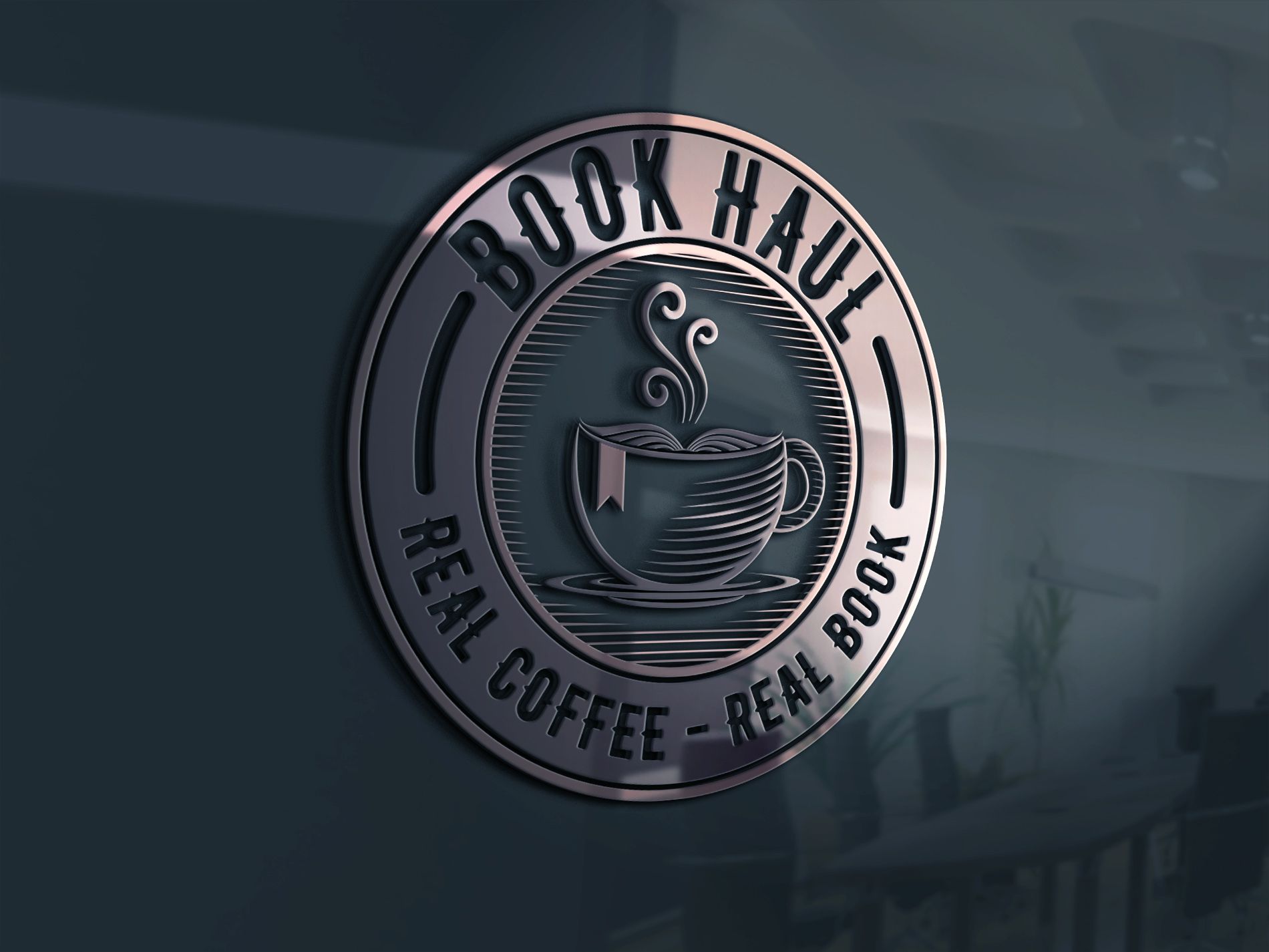 Логотип для BOOK HAUL - дизайнер La_persona