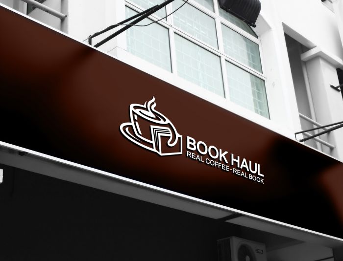 Логотип для BOOK HAUL - дизайнер webgrafika