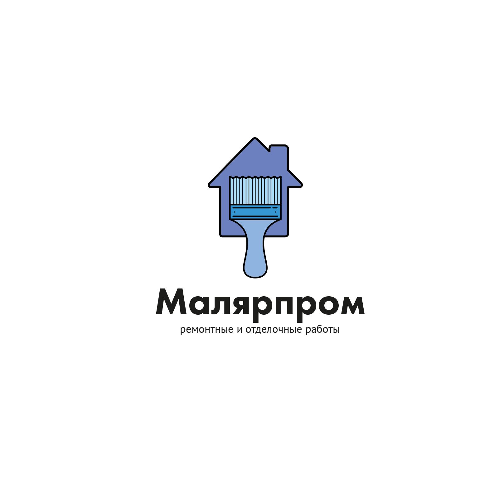 Лого и фирменный стиль для Малярпром - дизайнер Chiksatilo