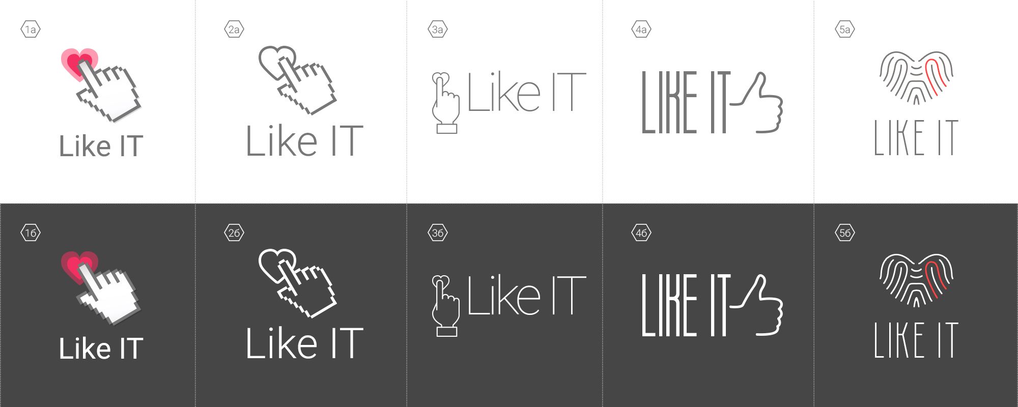 Логотип для LikeIT - дизайнер teyega
