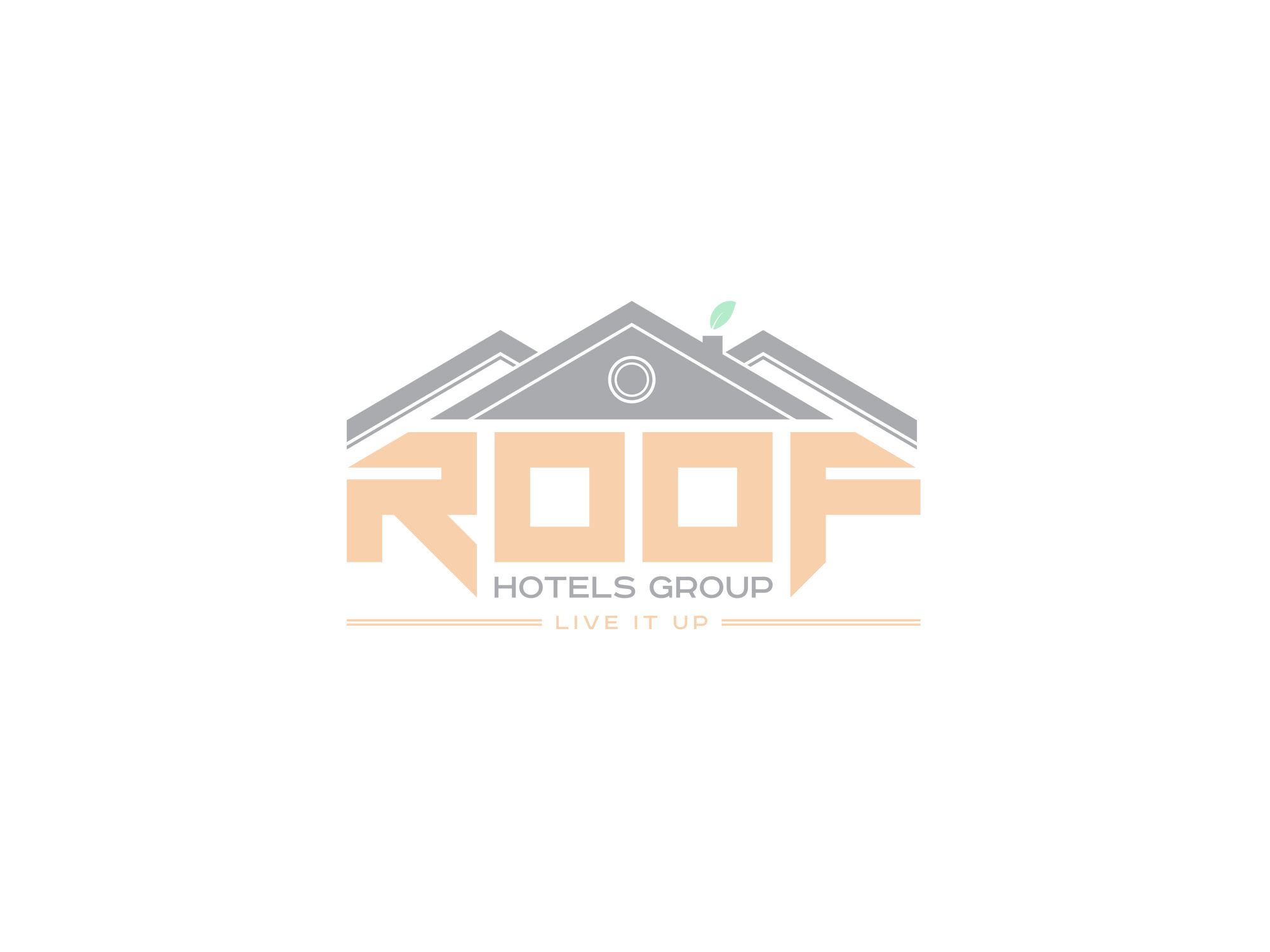 Логотип для Roof hotels group - дизайнер Elshan